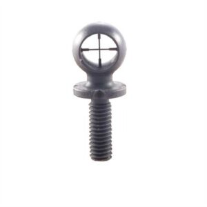 CROSSHAIRS DUPLEX HOODED FRONT SIGHT  BRASS BLACK