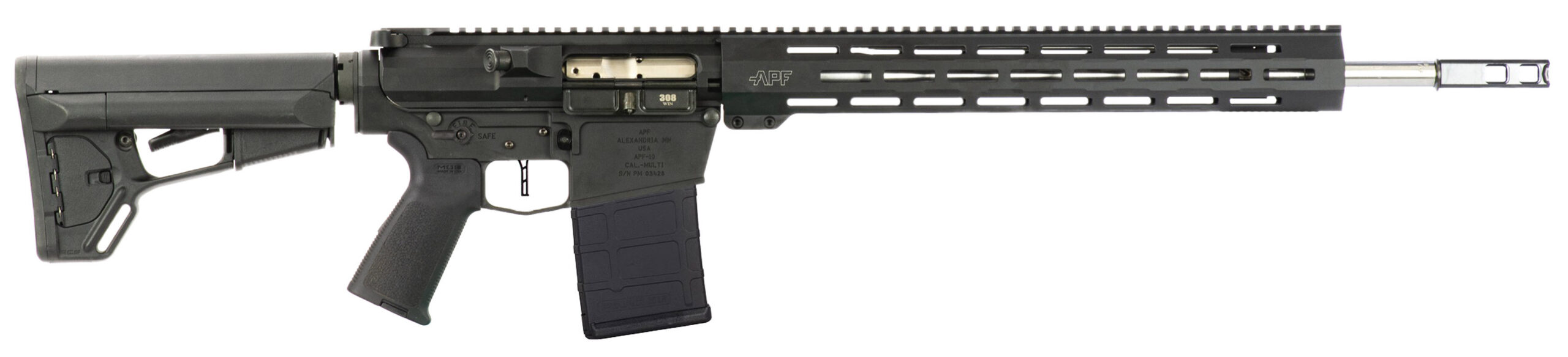 APF DMR 2.0 22CREED 18 MAGPUL ACS MLOK BLK
