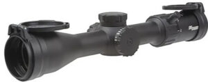 Whiskey 4 3-12X44 30MM SFP Quadplex Ret Black