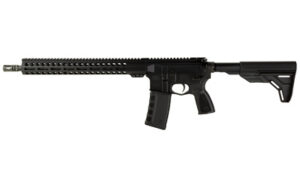 FN America, FN 15, Guardian, Semi-automatic Rifle, AR, 223 Remington/556NATO, 16" Barrel, A2 Flash Hider, Mid-Length Gas System, Anodized Finish, Black, 6 Position Collapsible Stock, Mil-Spec Trigger, 15" Free Floated M-LOK Handguard, 30 Rounds, 1 Magazine