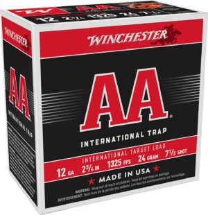 Winchester Ammo AANL127 AA International Target 12Gauge 2.75" 7.5Shot 25 Per Box/10 Case