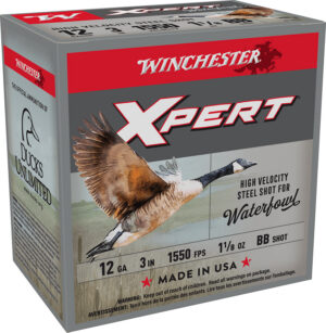 Winchester Ammo WEX123BB Super X Xpert High Velocity 12Gauge 3" 1 1/8oz BBShot 25 Per Box/10 Case