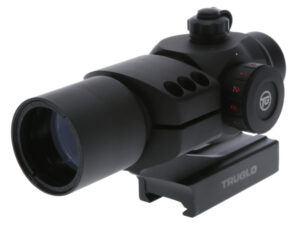 TruGlo TG-TG8230RB Triton Black Anodized 1x 30mm 3 MOA Illuminated Tri-Color Center Dot Reticle