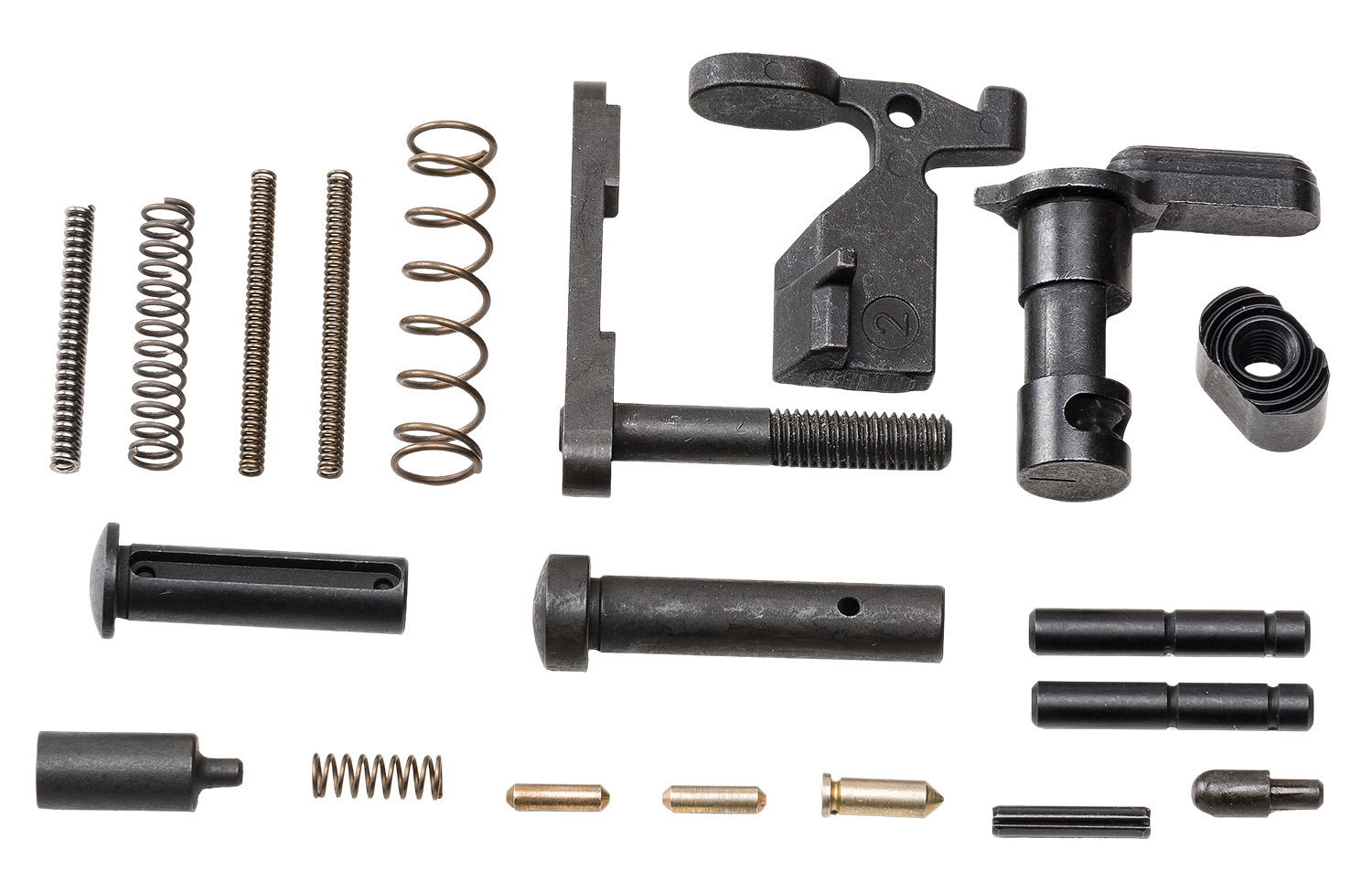Rise Armament 12003 Lower Parts Kit (No Fire Control Group) Black for AR-15