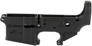 CMMG 55CA102AB Mk4 Lower Receiver Stripped, Armor Black Cerakote, Fits AR-15