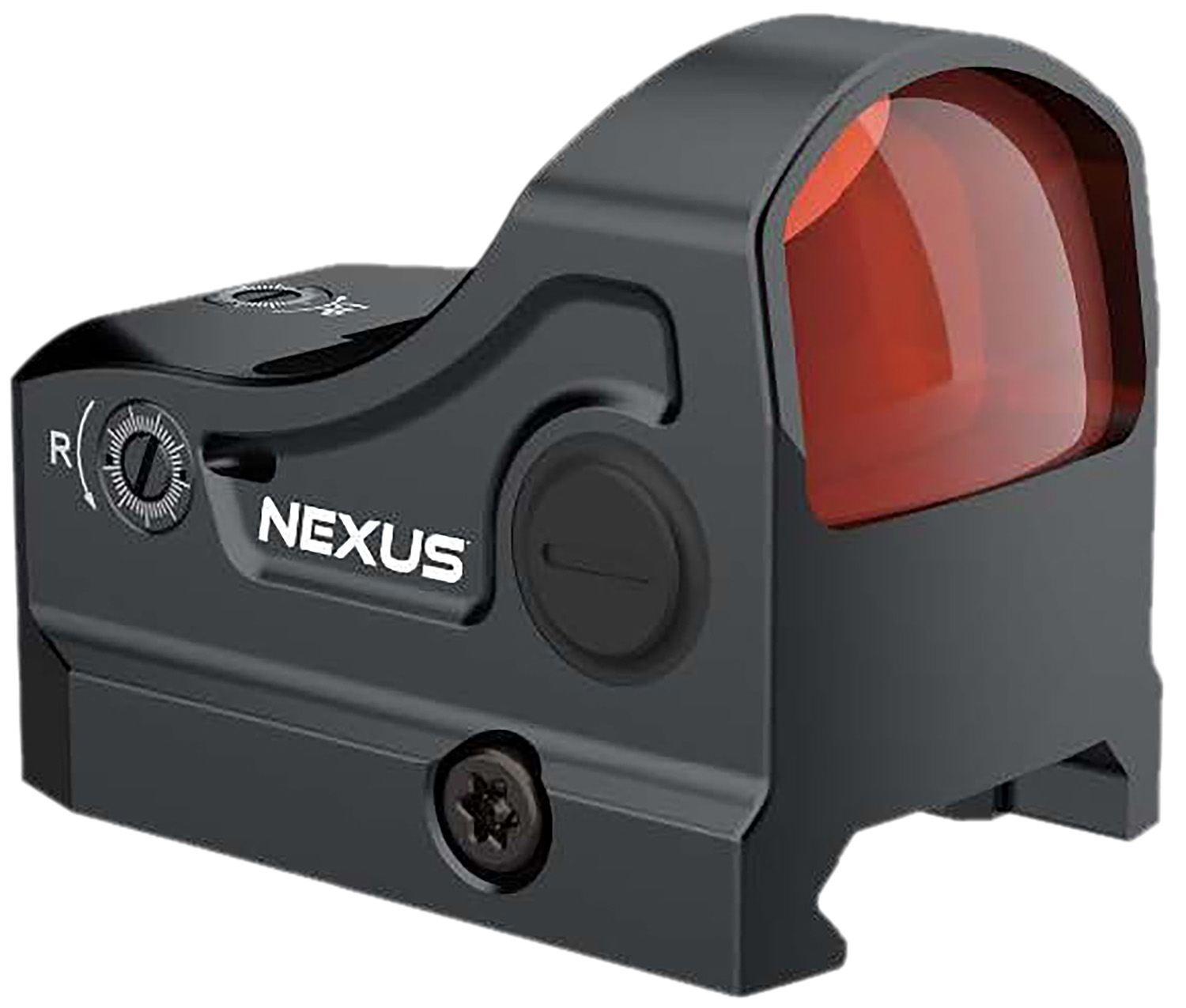 TruGlo TGTG8322B Nexus Red Dot Matte Black 1x 22mm 3 MOA Red Dot Reticle