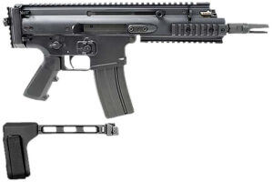 FN 38101886 SCAR 15P 300 Blackout 30+1 7.50" Black Picatinny Rail Aluminum Receiver SB Tactical Brace