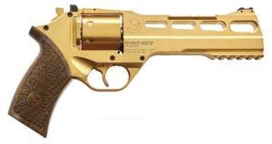 RHINO Rev.60DS 357Mag 6",GoldMoonClp 6Rd