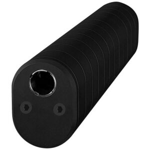 Yankee Hill Machine Co, VICTRA-12, Suppressor, 12 Gauge, 7075-T6 Aluminum and 17-4 PH SS, Hard Anodized Finish, Black, Includes Improved Cylinder Choke and Direct Thread Mount