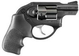 RUGER LCR 357MAG BL/HOGUE GR 5RD DAO