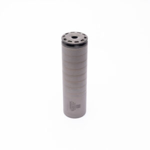 SilencerCo SU5328 Scythe-Ti 30 Cal (7.62mm), Rated Up To 300 RUM, 6.16" L Titanium, Single-Port Anchor Break, 5/8"-24 tpi Direct Thread Adapter