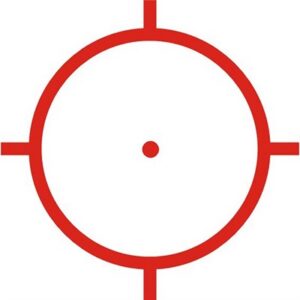 XPS2-0 HOLOGRAPHIC 68 MOA RING 1 MOA RED DOT RETICLE GRAY