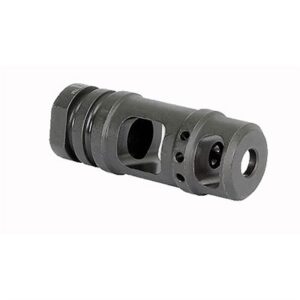 AR-15 TWO CHAMBER MUZZLE BRAKE BLACK 1/2-28