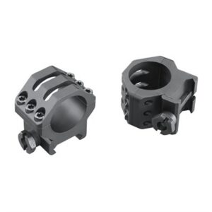 30MM SIX-HOLE PICATINNY RINGS, HIGH