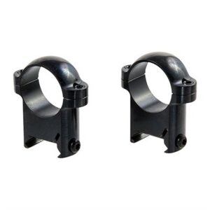 ZEE RINGS 1'' HIGH STEEL RINGS GLOSS BLACK