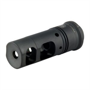 SFMB-556 MUZZLE BRAKE 22 CALIBER 1/2-28 SS BLACK