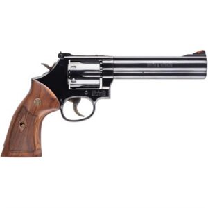 MODEL 586 L-FRAME 357 MAGNUM 6â BBL 6 ROUND BLUED/WALNUT