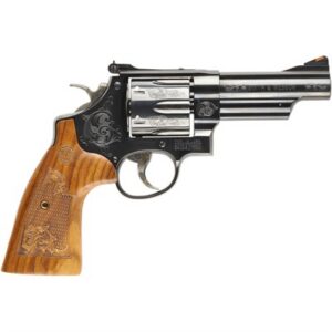 MODEL 29 ENGRAVED N-FRAME 44 MAGNUM 4â BBL 6RD BLACK/WOOD