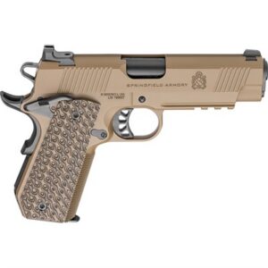 1911 TRP 45 ACP 4.25'' BBL (3)7RD MAG W/LIGHT RAIL COYOTE