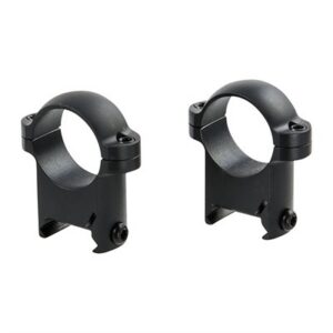 ZEE RINGS 1'' HIGH STEEL RINGS MATTE BLACK