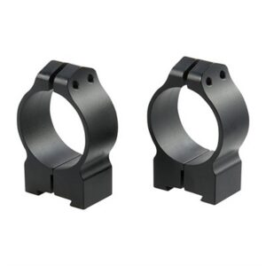 30MM MEDIUM (1.015'') 16MM DOVETAIL RINGS, BLACK