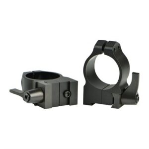 30MM MEDIUM (1.015'') 19MM DOVETAIL RINGS, BLACK