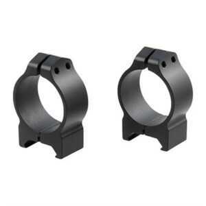 30MM LOW (0.840'') FIXED RINGS, BLACK