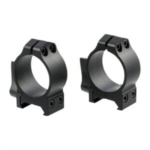 30MM LOW (0.25'') QD RINGS BLACK