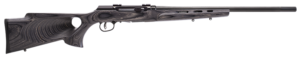 SAVAGE ARMS A22 22LR BL/LAM 22" T'HOLE STK