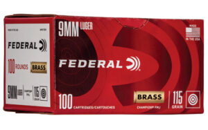 WM51991 FED CHAMP 9MM 115GR FMJ 100/500