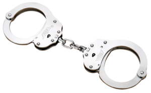 Uzi Accessories UZIHCEUSCNIJ Handcuffs NIJ Silver Steel Includes 2 Keys
