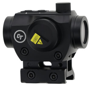 Crimson Trace 1244743 CTS-25 Black 4 MOA Red Dot Reticle, Includes Riser