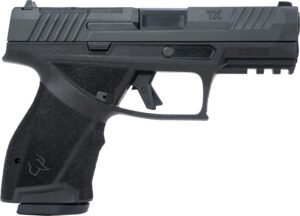 Taurus  TX 9  Compact 9mm Luger 15+1 4" Black Barrel, Black Nitride Alloy Steel Optic Ready/Serrated Slide, Black Stainless Steel Frame w/Picatinny Rail, Interchangeable Backstrap Grip