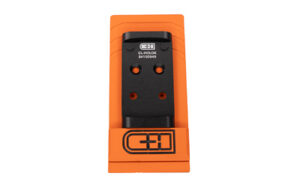 C&H Precision Weapons, CHP Adapter Plate, Fits the Glock MOS (Not the 43X or 48) Converting it to the Holosun 407/507K, Anodized Finish, Black, Includes Mounting Hardware