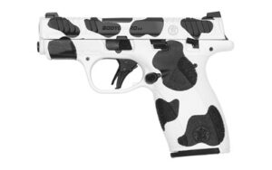 Smith & Wesson, Bodyguard 2.0, Striker Fired, Polymer Frame Pistol, Micro-Compact, 380 ACP, 2.75" Barrel, Cerakote Finish, Custom Cow Print by Skydas