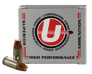 Underwood Ammo 822 Xtreme Penetrator 9mmLuger+P 115gr Solid Monolithic 20 Per Box
