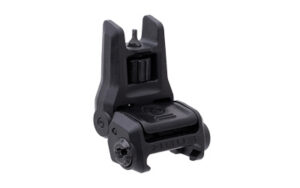Magpul Industries, MBUS 3 Back-Up Front Sight, Tool-Less Elevation Adjustment Similar to MBUS Pro, Ambidextrous Push-Button Deployment, Fits Picatinny Rails, Flip Up, BlackNEW