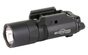 Surefire, X300 Turbo, Weaponlight, White LED, 650 Lumens, 66,000 Candela, Fits Picatinny and Universal, Thumbscrew Attachment, For Pistols, Matte Finish, Tan