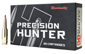 Hornady 81602 Precision Hunter 6mm ARC 103 gr Extremely Low Drag-eXpanding (ELD-X) 20 Per Box/10 Cs