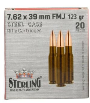 STERLING 7.62X39 STEEL CASE 20RD