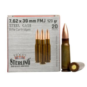 STERLING 7.62X39 STEEL CASE 20RD