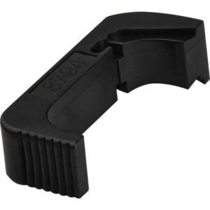 Glock 50962 Magazine Catch Reversible Glock 36/36FGR/42/43X/48 Black Polymer