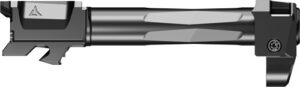 Radian Weapons, RAMJET Fluted Barrel with AFTERBURNER Muzzle Brake, 9MM, Fits GLOCK 19/45 Gen 6, Radianite Finish, Black, INTRA-LOK Mounting System