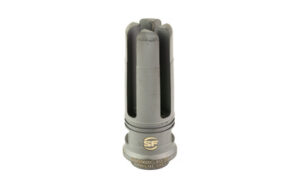 SureFire SOCOM 4 Prong Black DLC Stainless Steel with 1/2"-28 tpi Threads 2.60" OAL for 5.56x45mm NATO