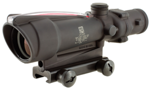 Trijicon 100145 ACOG Matte Black 3.5x35mm Illuminated Red Chevron .223/5.56 BDC Reticle