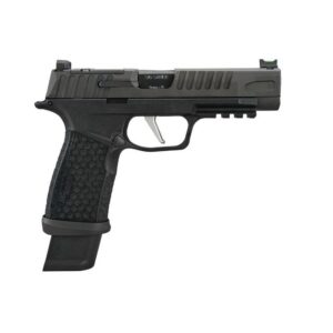 Sig Sauer, P365 Fuse, Semi-automatic, Polymer Frame Pistol, Compact, 9MM, 4.3" Barrel, Cerakote Finish, Black, Sig Sauer LXG Grip, Fiber Optic Front and Low Profile Combat Rear Sights, 3 Magazines, (2)-21 Round Magazines and (1)-17 Round Magazine