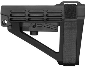 SB Tactical SBA4 X Synthetic Black 5-Position Adjustable for AR-Platform (Tube Not Included)