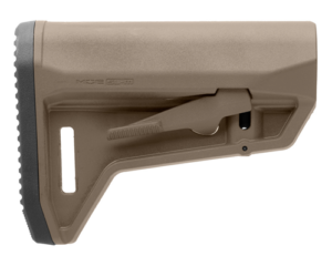 Magpul MAG1242-FDE MOE SL-M Carbine Stock Flat Dark Earth Synthetic for Mil-Spec AR-Platform