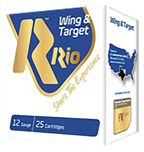 Rio Ammunition WT288 Wing & Target 12Gauge 2.75" 1oz 8Shot 25 Per Box
