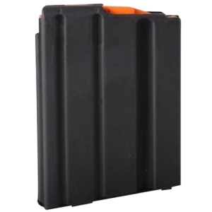 C Products Defense Inc DURAMAG SS 223 Rem, 300 Blackout, 5.56x45mm NATO AR-15 5rd Black w/Orange Follower Detachable